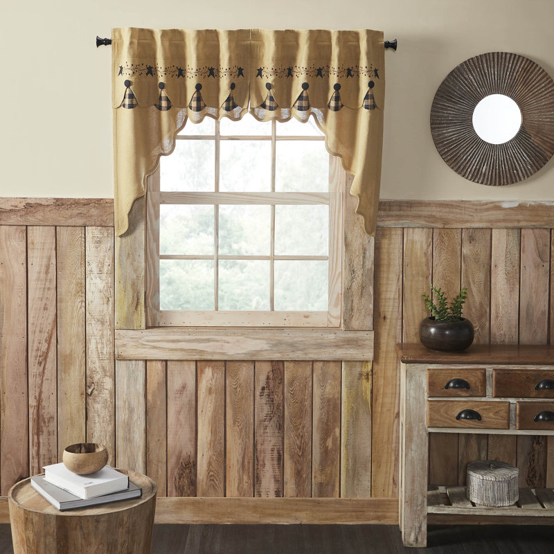Leedom Cotton Swag Window Valance