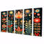 Ninon - ensemble de 5 fleurs sauvages-106160261