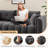 91.5'' Modern Tufted Sofa With Boucle Upholstery-100350472