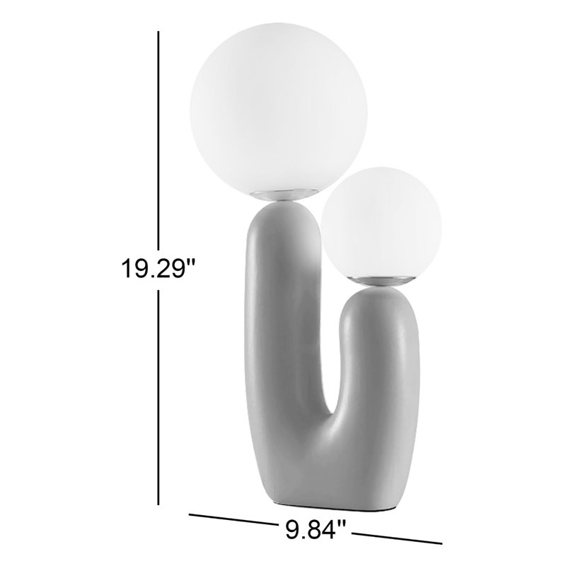 Lampe de table Yuma, Blanc