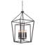 Lustre géométrique à 6 lumières Aadyanth-1230254042
