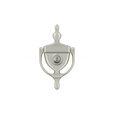 D8BF1627BC8441A385CF330FC01D4D74 Door Knocker-Viewer; Satin Nickel Finish