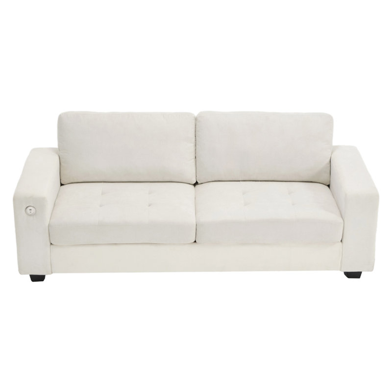 2 Seater Sofa, White
