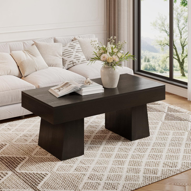 Table basse 47 pouces, Noir