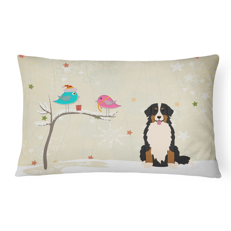 Coussin lombaire intérieur/extérieur contemporain de noël