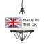 Augill 6 - Light Waggon Wheel Chandelier