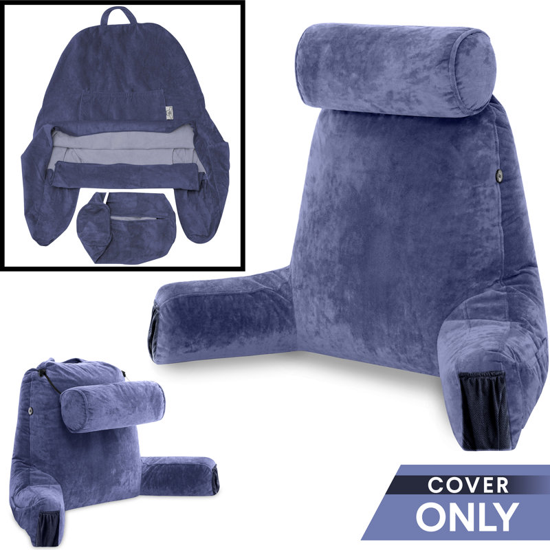 Housse de coussin d'extérieur, Bleu foncé