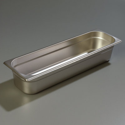 Carlisle Food Service Products DuraPan™ 1.5 gal. Rectangle Stainless Steel Food Storage Container