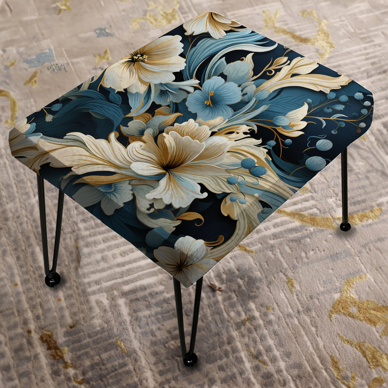 Repose-pieds Paisley Elegance