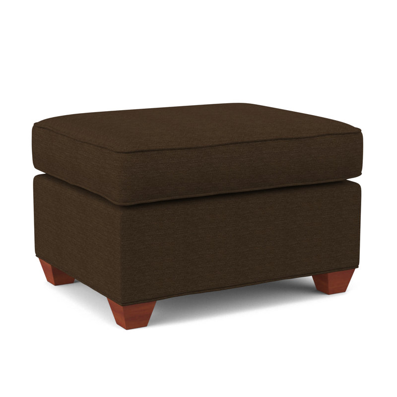 Avery 27" Wide Rectangle Standard Ottoman, BM Cherry, Antic Chocolate