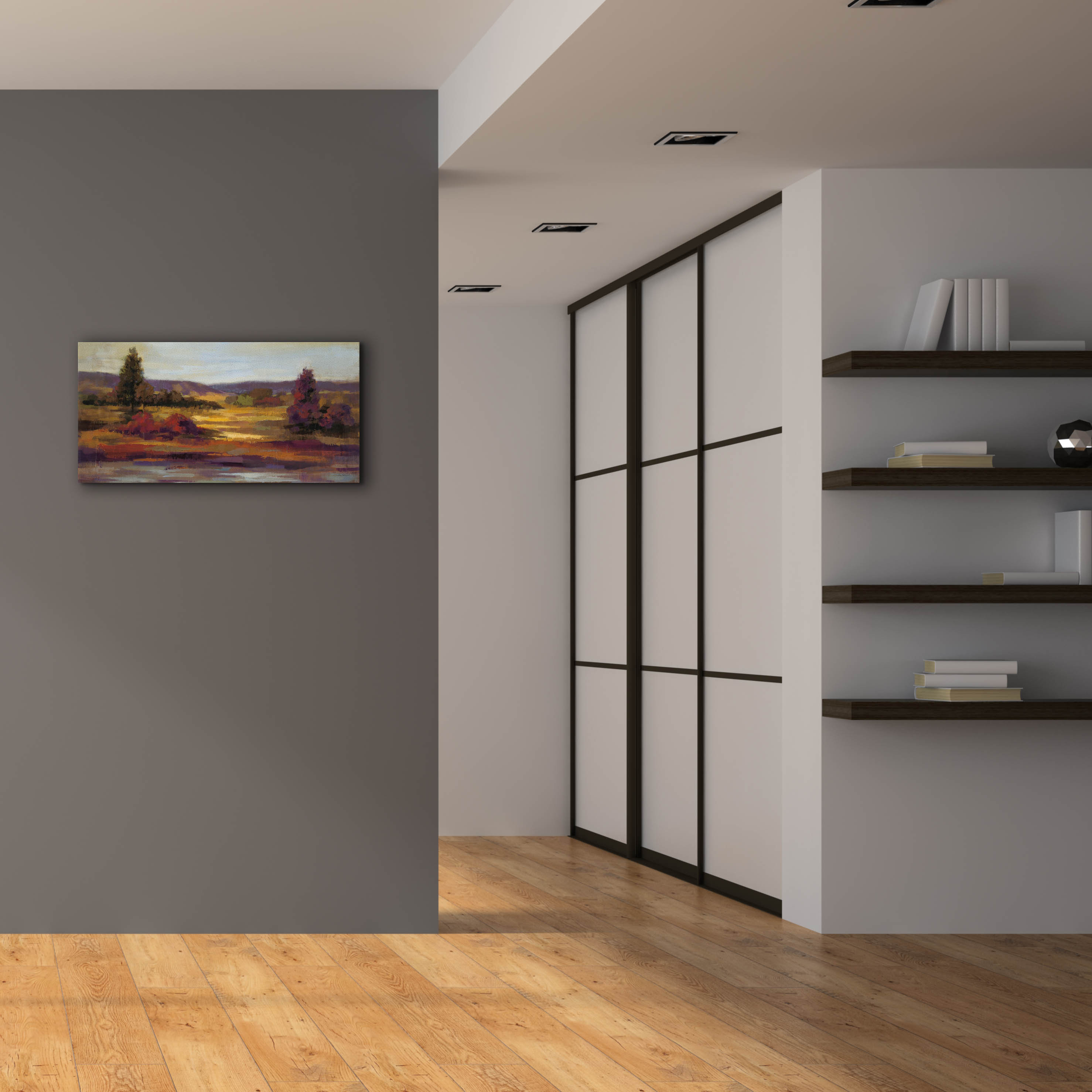 Millwood Pines Fall Riverside C' by Silvia Vassileva Canvas Wall Art ...