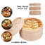 Belfry Kitchen Nikolai Bamboo Steamer Basket with 20cm Diameter