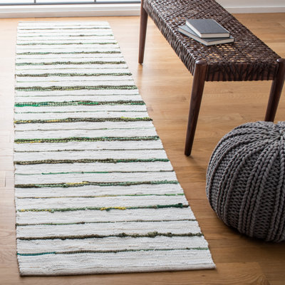 Montauk Hand Woven Performance Striped Rug