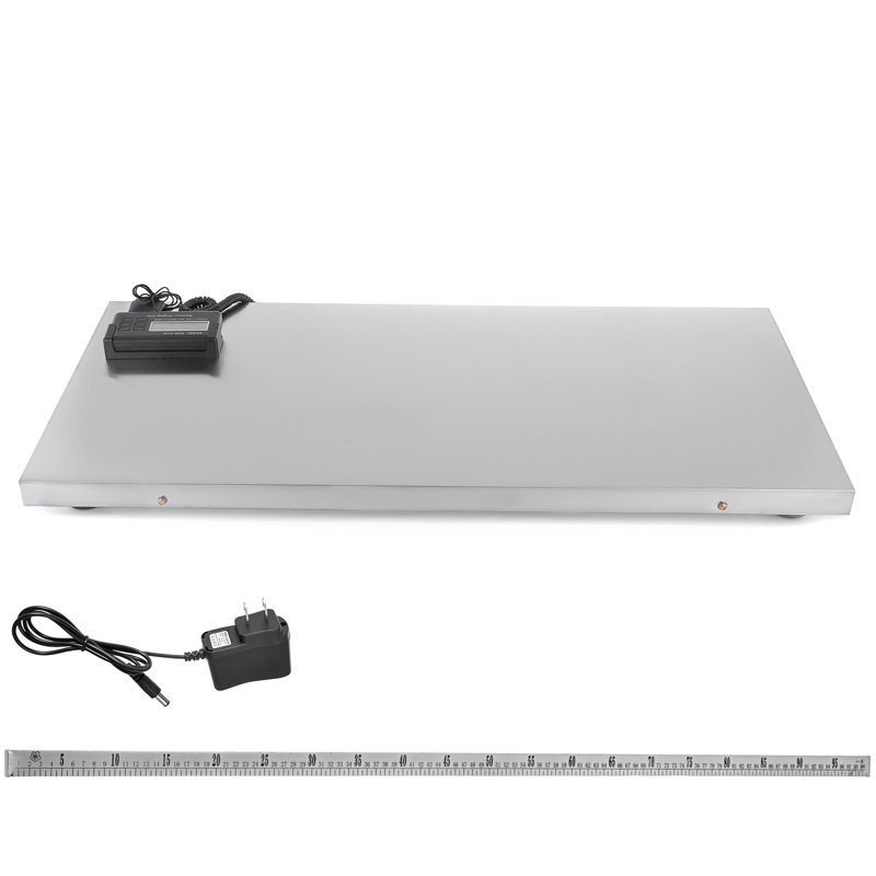1 100 lb x 0,2 lb en acier inoxydable pour animaux de compagnie