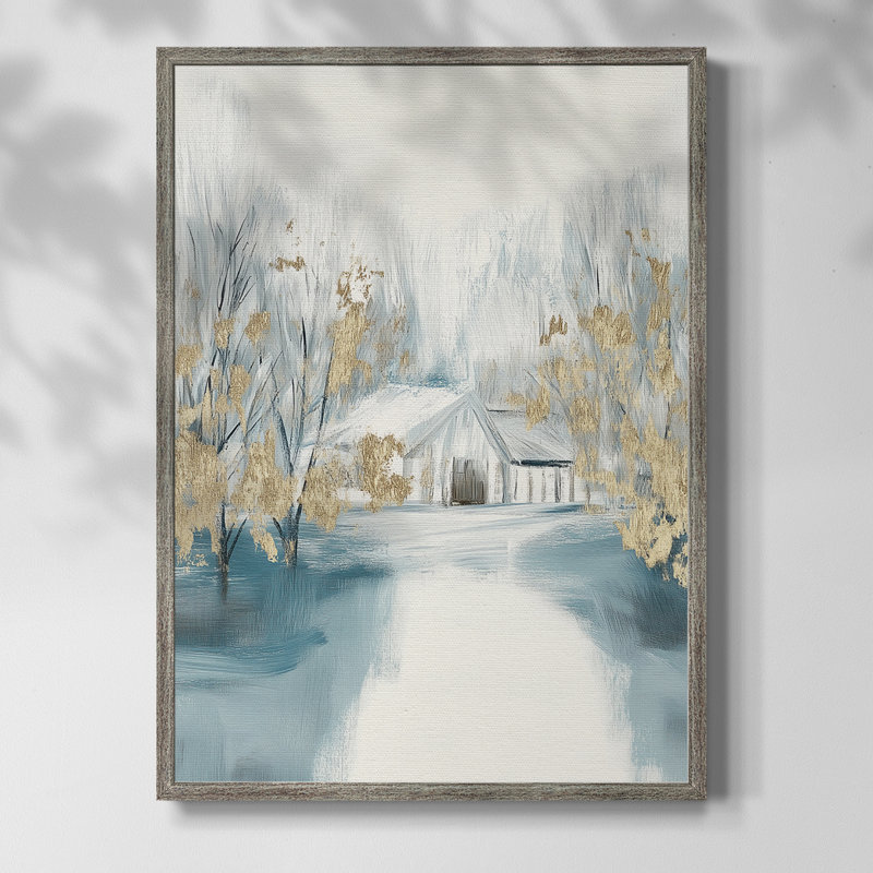 «Christmas Holiday», reproduction d'art encadrée CDLX, H 11 po x l 9 po