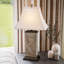 Lampe de table brune 29 po Caramia