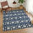Machine Washable Indoor/Outdoor Chantille ACN2920 Striped Rug-190076215-190076170
