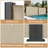 276" x 71''Retractable Side Awning, Waterproof & UV-Resistant, Privacy Screen Divider Roll Up Balcony(Beige)