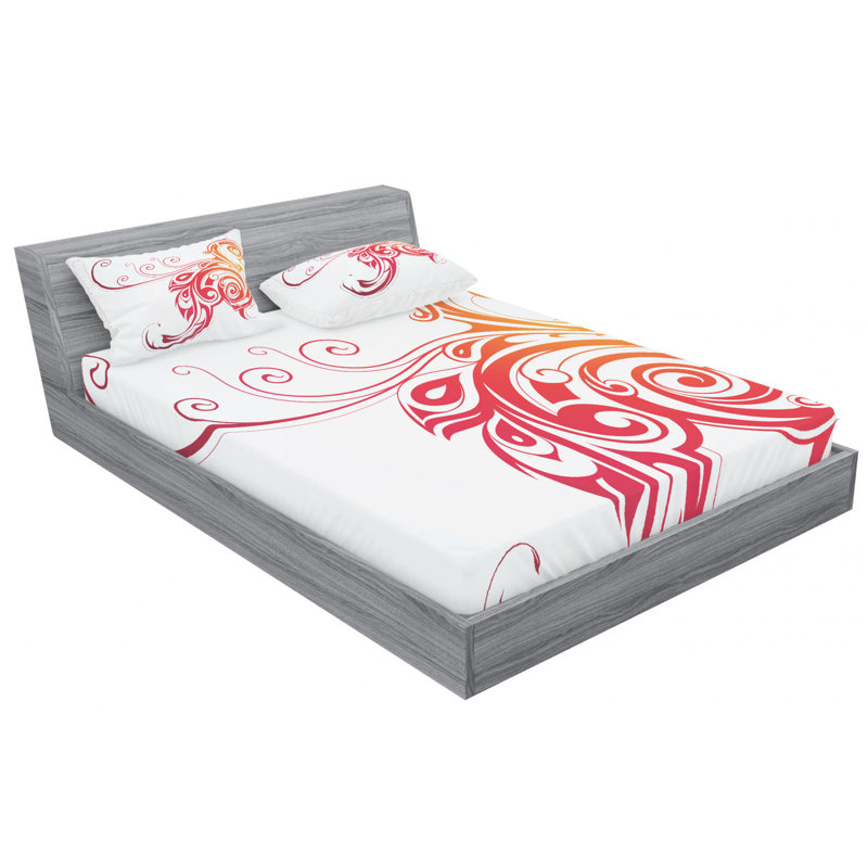 Microfiber Sheet Set, Full Sheet Set with Fitted Sheet