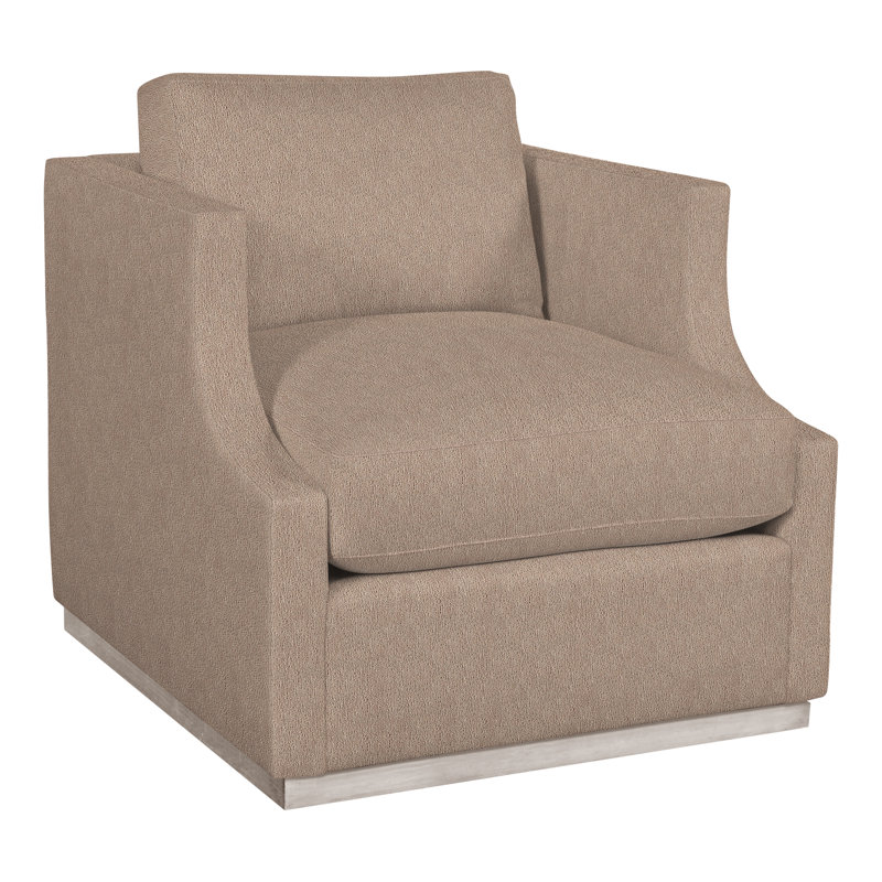 Fauteuil Thom Filicia Home, Tissu Navada Mushroom Crypton® Performance, Navajo
