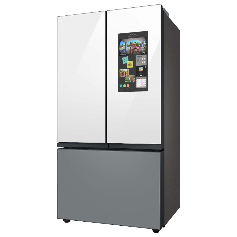 Samsung Bespoke 28.6-cu ft 4-Door Smart French Door Refrigerator with Dual  Ice Maker and Door within Door (3 Panels Sold Separately) ENERGY STAR at