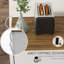 Buffet, buffet avec 2 tiroirs, 2 armoires de rangement, 4 portes de style grange