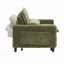 Fauteuil club en velours côtelé-1236906594