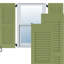 Deux volets à persiennes égales Americraft (par paire)-80846448-80846437-80846512
