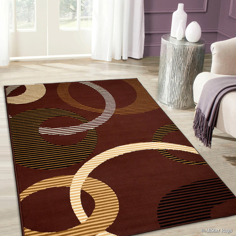 Keith Geometric Indoor Rug, Rectangle 5'2" x 7'1"