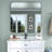 36 in. W * 36 in. H Rectangular Aluminum Framed Wall Bathroom Vanity Mirror in Black-71730954-71730419