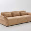 Canapé Cloud vintage à assise profonde avec velours doux et coussins lombaires