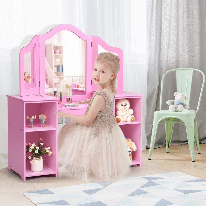 Gillum Dressing Table with Mirror