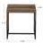 Ashwood Wrap End Table with Black Iron Base-2021401498