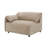 Light Brown Suede Sectional Sofa