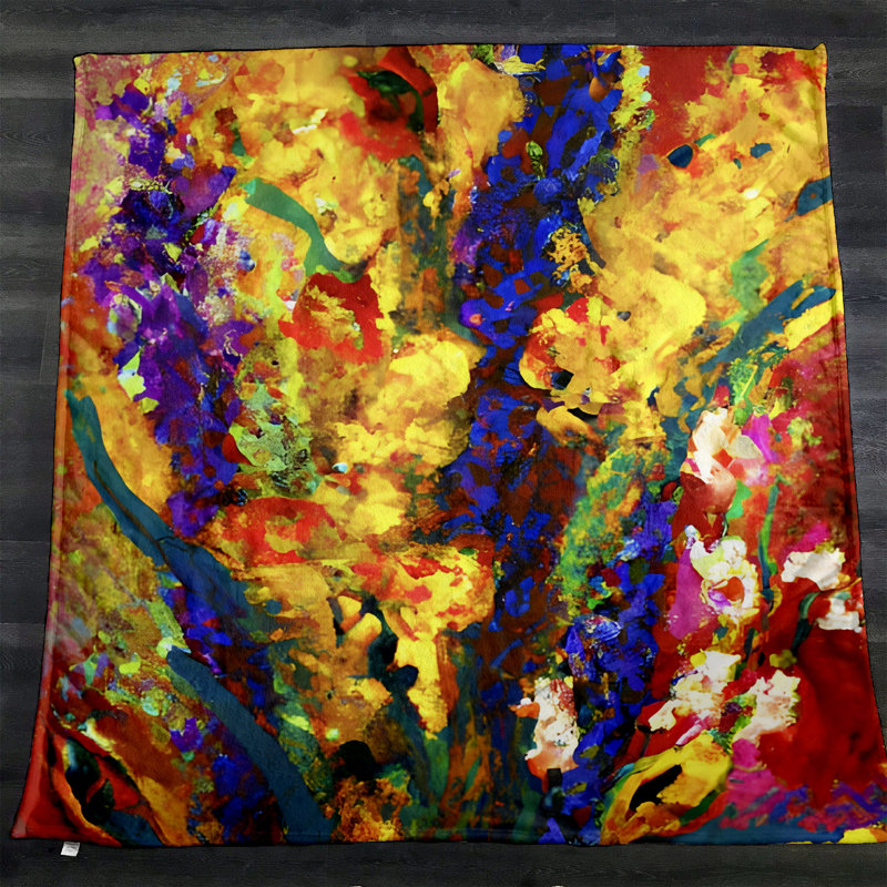 Throw Blanket, 51" W x 60" L