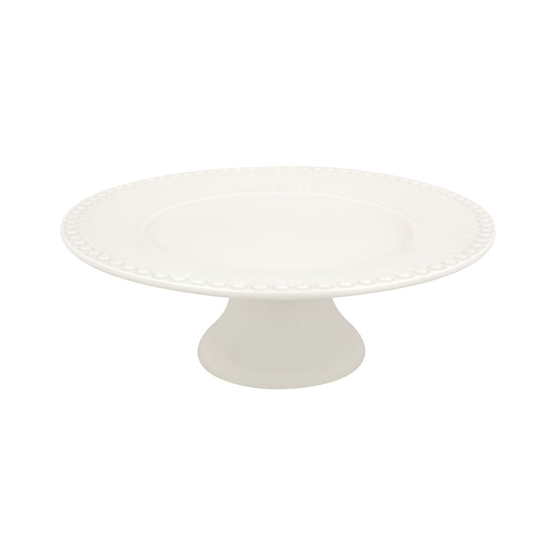 Fantasy Ceramic Cake Stand, Aqua Green