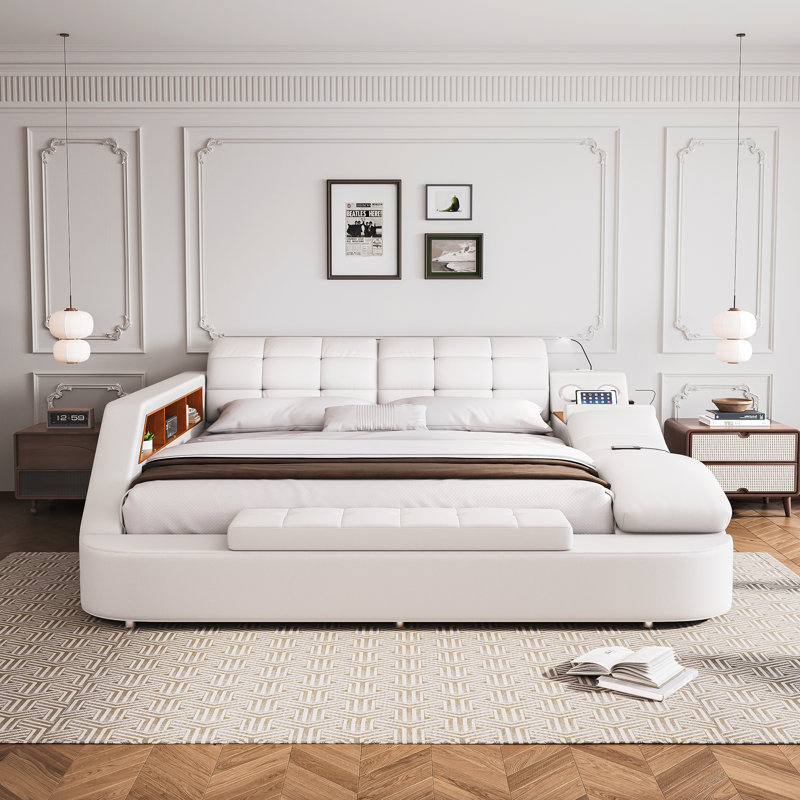Speedwell Upholstered Sleigh Bed, King