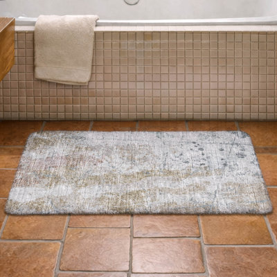Tapis à poil long de qualité supérieure lavable à la machine ADS68