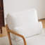 Fauteuils rembourrés en bois massif Lemley-896497342