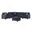 Canapé modulaire avec repose-pieds-1625438312