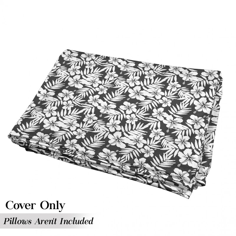 Housse de coussin d'extérieur Artisan Hibiscus, H 2 po x l 27 po x P 88 po