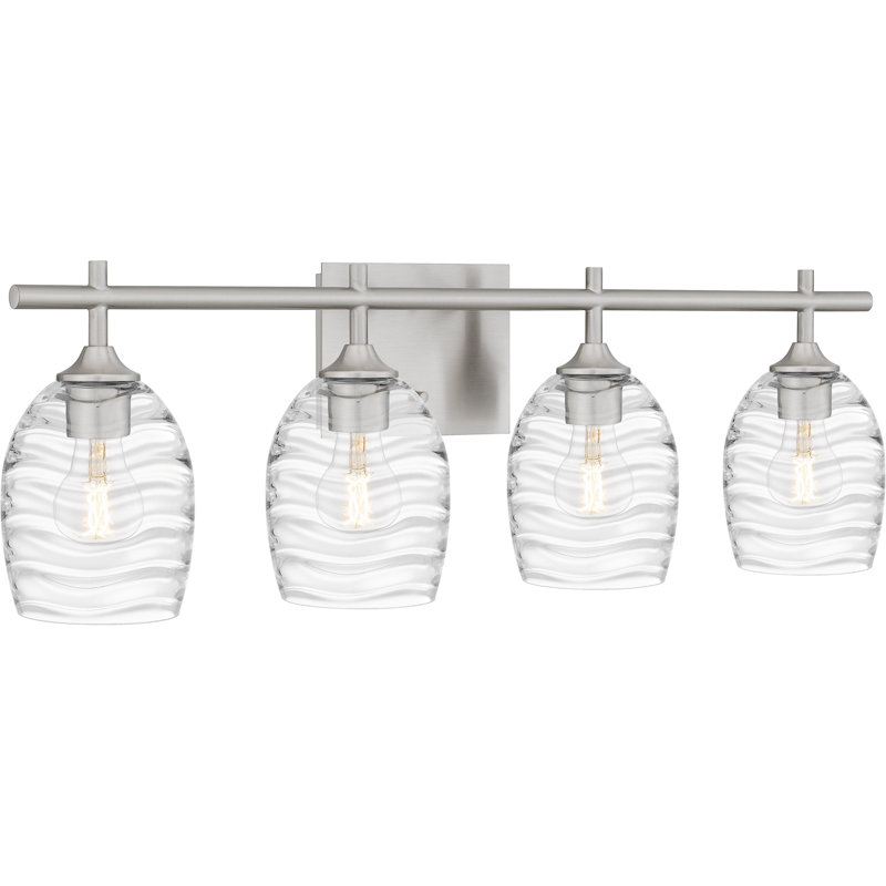 Boban Brushed Nickel Bath Light, 4