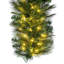 9' x 18" Brighton Pine Artificial Garland with 150 Warm White LED Mini Lights