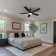 52 in. Matte Black LED Light Ceiling Fan with Remote Control and Reversible Blades