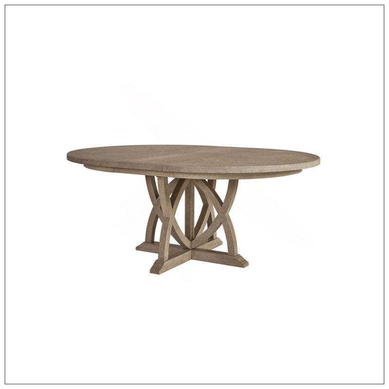 Table de salle à manger ronde extensible