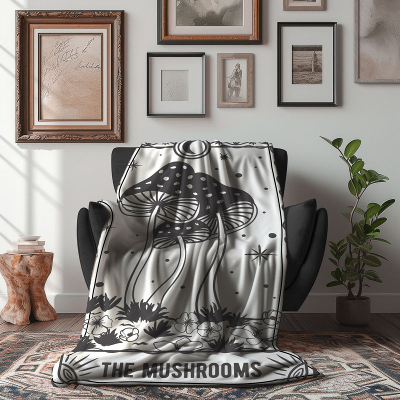  doudou Tarot The Mushroom, L 60 po x L 80 po