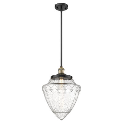 Luminaire suspendu géométrique unique 1 lumière