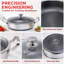 Non Stick Stir Fry Pan Stainless Steel Stainless Steel Non-Stick Frying Pan