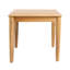 Table d'appoint rustique en bois et plateau à lattes, 20 x 20 x 18,68 cm, table composée de lattes, 20 x 20 x 18,68 cm