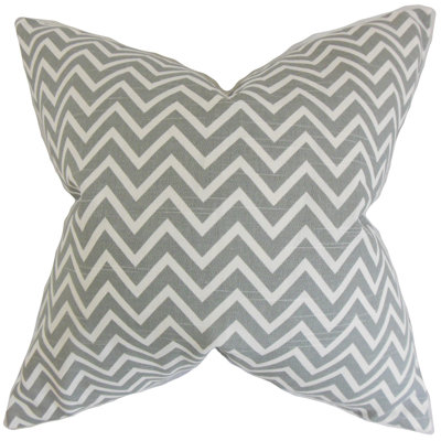 Coussin en coton en zigzag sula